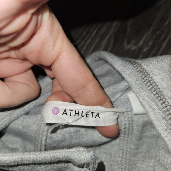 Athleta Long sleeve grey dress - Picture 6 of 8